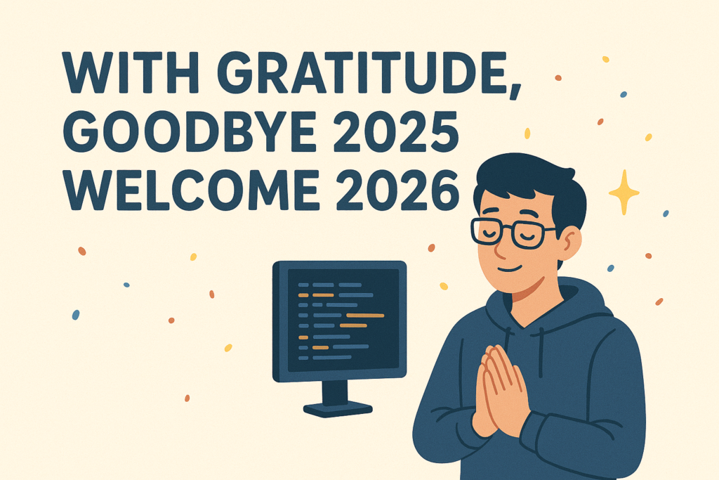 Thank You, 2025 → Hello, 2026