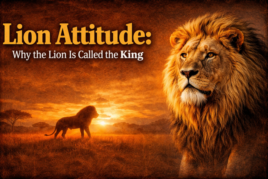 Lion Attitude: Why the Lion Is Called the King