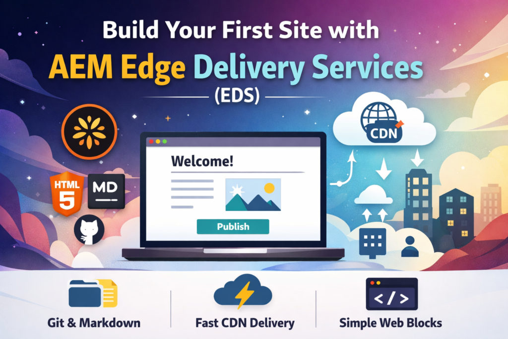 Build Your First Site with AEM Edge Delivery Services (EDS)