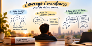 Leverage Concreteness: Make the Abstract Concrete | Venkat CH